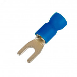 Наконечник вилочный с изолир.фланцем ПВХ, легкий ввод жилы, 1,5-2,5 кв.мм М6 (д.6,4 мм) (НВИ) Наконечник вилочный с изолир.фланцем ПВХ, легкий ввод жилы, 1,5-2,5 кв.мм М6 (д.6,4 мм) (НВИ)