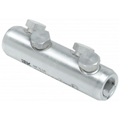 Алюминиевая механическая гильза со срывными болтами АМГ 70-240 до 35 кВ