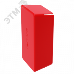 Заглушка торцевая для одиночного С-образного профиля 41x21 мм Заглушка торцевая для одиночного С-образного профиля 41x21 мм