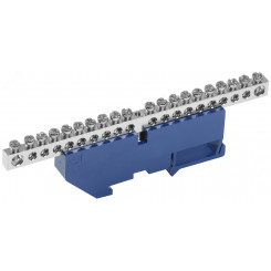 Шина N ''ноль'' на DIN-изоляторе Ni ШНИ-6х9-20-Д-С Шина N ''ноль'' на DIN-изоляторе Ni ШНИ-6х9-20-Д-С