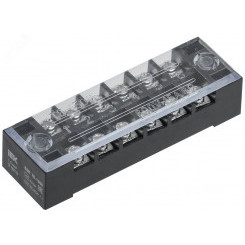 Блок зажимов БЗН ТВ-1506 1,5 мм2 15A 6 пар Блок зажимов БЗН ТВ-1506 1,5 мм2 15A 6 пар
