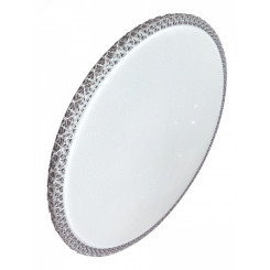 Светильник светодиодный ДБО-48 Вт настенно-потолочный MYSTERY 230В 4000K 3120Лм 390x76мм серебро