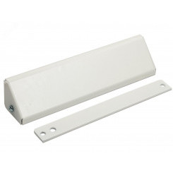 Комплект монтажа для крепления замка AL-400 с декоративным кожухом и планкой М400, цвет белый