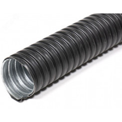 Металлорукав в ПВХ изоляции МРПИ НГ 15            морозостойкий, черный, УХЛ1 (50 м/уп.) ЗЭТА