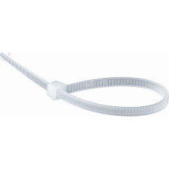 Хомут 200х3,6 мм нейлон белый ОНЛАЙТ (100 шт в упак)