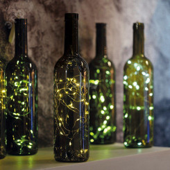 Гирлянда Роса с пробкой 2 м, 20 LED, теплое белое свечение, 3хLR44 в комплекте Гирлянда Роса с пробкой 2 м, 20 LED, теплое белое свечение, 3хLR44 в комплекте