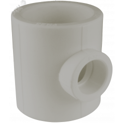 Тройник редукционный 110/75/110 (4/1) серый