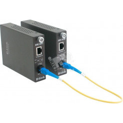 Медиаконвертер WDM 1хRJ45 10/100 Мб/с, 1хSC 100 Мб/с, для кабеля до 20 км