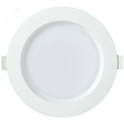 Светильник светодиодный ДВО 1702 белый круг 12Вт 3000K IP40 IEK Светильник светодиодный ДВО 1702 белый круг 12Вт 3000K IP40 IEK