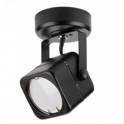 Светильник накладной, ARTON, поворотный, квадрат, 60x60x60мм, GU10, металл, чёрный, 59961 6, Ritter