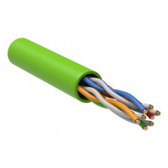 Витая пара U/UTP кат 5е 4 пары 24AWG solid LSZH нг(А)-LSLTx зеленый 305м