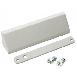 Комплект монтажа для крепления замка AL-150 на L-образном уголке с декоративным кожухом и планкой М150, цвет серый