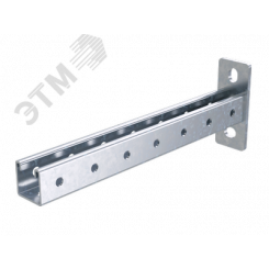 Кронштейн одиночный LAS 41х41 основание 300мм горячеоцинкованный Кронштейн одиночный LAS 41х41 основание 300мм горячеоцинкованный