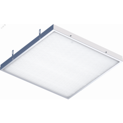 Светильник светодиодный ДВО-14-П-30-4K-IP54-Грильято-SNR