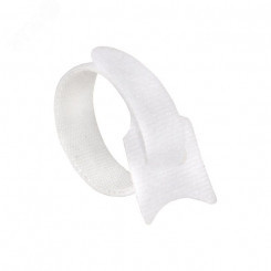 Хомут-липучка 12х135 мм белый (20 шт) PROxima Хомут-липучка 12х135 мм белый (20 шт) PROxima