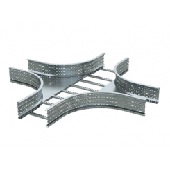 Ответвитель Х-образный лестничный 150х800 R=660мм горячеоцинкованный