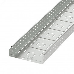 Лоток перфорированный 300х100 L=2000мм цинк-ламельный Лоток перфорированный 300х100 L=2000мм цинк-ламельный