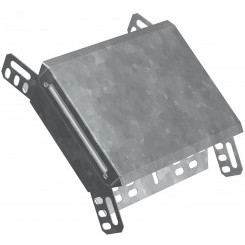 Поворот на 45 градусов вертикальный внешний 50х300 горячеоцинкованный Поворот на 45 градусов вертикальный внешний 50х300 горячеоцинкованный