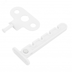 Ограничитель открывания окна (гребенка) белая Ограничитель открывания окна (гребенка) белая