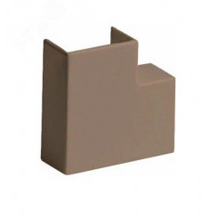 Поворот на 90 градусов для РКК-15х10 коричневый Поворот на 90 градусов для РКК-15х10 коричневый