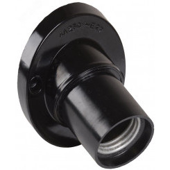 Пкб27-04-К31 Патрон угловой настенный карболитовый, Е27, черный, индивидуальный пакет, IEK Пкб27-04-К31 Патрон угловой настенный карболитовый, Е27, черный, индивидуальный пакет, IEK