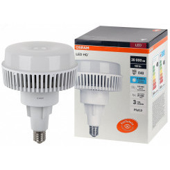 Лампа светодиодная LED HQ 160Вт E40  (замена 400Вт) холодный белый OSRAM
