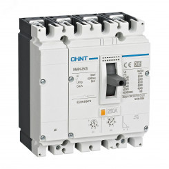 Выключатель автоматический NM8NDC-125B TM 4P 40А 25кА с регулируемым термомагнитным расцепителем