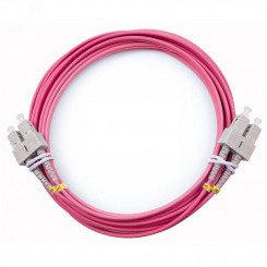 Шнур оптический duplex 5м SC-SC 50/125 мм OM4 LSZH