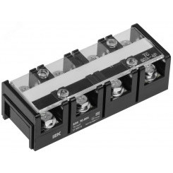 Блок зажимов БЗН ТС-604 16 мм2 60A 4 пары Блок зажимов БЗН ТС-604 16 мм2 60A 4 пары