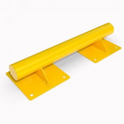 Колесоотбойник прямой D-57х1,5, H-100, L-500, желтый RAL1021 Колесоотбойник прямой D-57х1,5, H-100, L-500, желтый RAL1021
