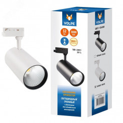 Светильник-прожектор светодиодный трековый ULB-Q276 32W-3000К WHITE 3000 Лм Теплый 3000К Корпус белый Светильник-прожектор светодиодный трековый ULB-Q276 32W-3000К WHITE 3000 Лм Теплый 3000К Корпус белый