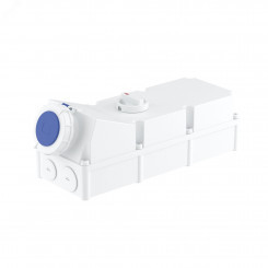 Розетка наружной установки IP67 125А 2P+E 230В с механической блокировкой и боковым расположением разъема