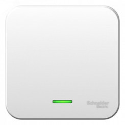 BLANCA одноклавишный выключатель наружный (cх.1) с подсветкой, 6а, 250в, белый BLANCA одноклавишный выключатель наружный (cх.1) с подсветкой, 6а, 250в, белый