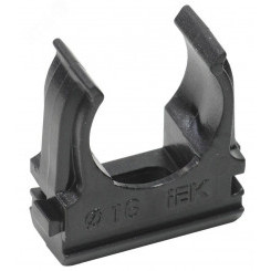 Держатель с защёлкой CF16 черный (комплект 10шт.)