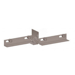 Соединитель-переходник замковый ПУгЛЗ 100х100 УТ1,5 (левый), горячее цинкование(толщина покрытия 40 -120мкм), S1,5