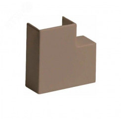 Поворот на 90 градусов для РКК-40х16 коричневый Поворот на 90 градусов для РКК-40х16 коричневый