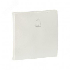 Валенсия лицевая панель кнопки звонка 10А жемчуг