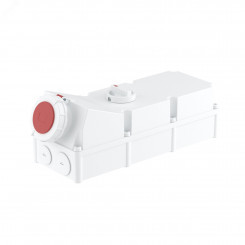 Розетка наружной установки IP67 125А 3P+E 400В с механической блокировкой и боковым расположением разъема