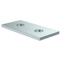 Пластина соед. с 2 отверстиями для STRUT-профиля EZ Пластина соед. с 2 отверстиями для STRUT-профиля EZ