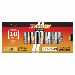 Батарейка Трофи LR03-10 box ENERGY POWER Alkaline (10/800х8000) Батарейка Трофи LR03-10 box ENERGY POWER Alkaline (10/800х8000)