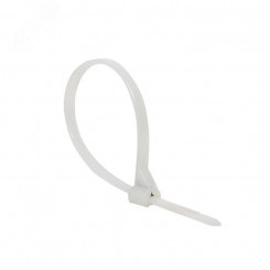 Хомут нейлоновый со стальным зубом (б), 3x100 (100шт) PROxima Хомут нейлоновый со стальным зубом (б), 3x100 (100шт) PROxima