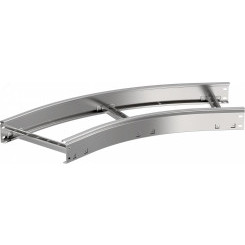 Поворот лестничный LESTA 45град 100х400мм R600 Поворот лестничный LESTA 45град 100х400мм R600