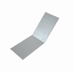 Крышка лестничного верт. внутр. угла 45 гр. 600 мм HD