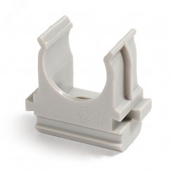 Крепёж-клипса для труб д16 (100шт/2000шт уп/кор) Строитель Крепёж-клипса для труб д16 (100шт/2000шт уп/кор) Строитель