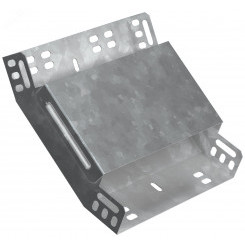 Поворот на 45град. вертикальный внутренний 100х200 горячеоцинкованный Поворот на 45град. вертикальный внутренний 100х200 горячеоцинкованный