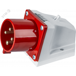 Вилка NCA-SR524-32-380 стационарная 32А 3P+PE IP44