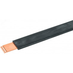 Шина медная гибкая изолированная ШМГ 8x(50x1мм) 2м