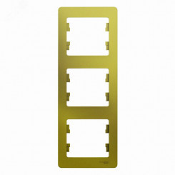 GLOSSA рамка 3-постовая вертикальная фисташковый GLOSSA рамка 3-постовая вертикальная фисташковый