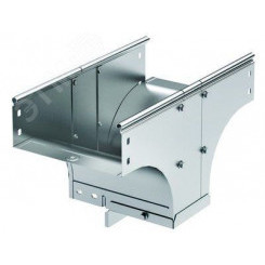 Ответвитель-переходник TDSR Т-образный вертикальный 500/150 в комплекте с крепежными элементами и соединительными пластинами