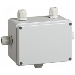 Коробка КМ41331 распаячная для открытой проводки 150х110х85мм IP55 (RAL7035 гермовводы PG11 5 шт) Коробка КМ41331 распаячная для открытой проводки 150х110х85мм IP55 (RAL7035 гермовводы PG11 5 шт)